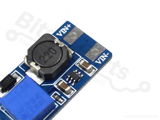Buckconverter Step Up DC-DC Uin:2V-24V Uout:5-28V max. 2A MT3608